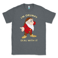 Charcoal Heather santa grumpy Classic Tee - artisFamous