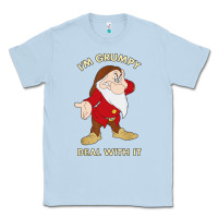 Dusty Blue santa grumpy Classic Tee - artisFamous