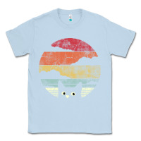 Dusty Blue cat retro vintage style Classic Tee - artisFamous