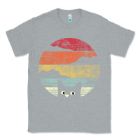Heather Grey cat retro vintage style Classic Tee - artisFamous