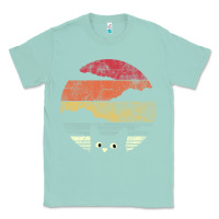 Seafoam cat retro vintage style Classic Tee - artisFamous