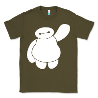 Army Green baymax big hero 6 Classic Tee - artisFamous