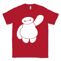 Red baymax big hero 6 Classic Tee - artisFamous