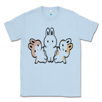 Dusty Blue bunnys Classic Tee - artisFamous