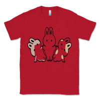 Red bunnys Classic Tee - artisFamous