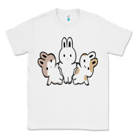 White bunnys Classic Tee - artisFamous