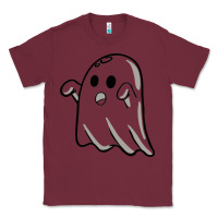 Burgundy ghost Classic Tee - artisFamous