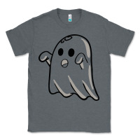 Charcoal Heather ghost Classic Tee - artisFamous
