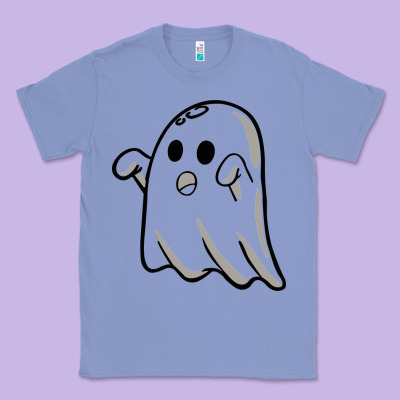 Ghost Classic Tee Designed By Artisfamous