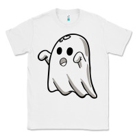 White ghost Classic Tee - artisFamous