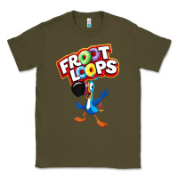 Army Green froot loops toucan sam Classic Tee - artisFamous