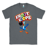 Charcoal Heather froot loops toucan sam Classic Tee - artisFamous