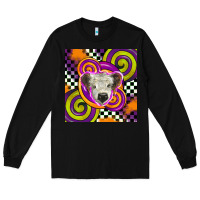 Black halloween  calf scottish Long Sleeve Tee - BarkalooDesign