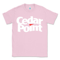 Bubblegum Pink cedar point Classic Tee - artisFamous