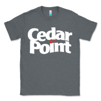 Charcoal Heather cedar point Classic Tee - artisFamous