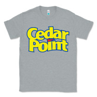 Heather Grey cedar point Classic Tee - artisFamous
