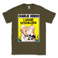 Army Green charlie hebdo Classic Tee - artisFamous