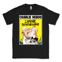 Black charlie hebdo Classic Tee - artisFamous