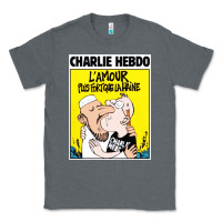 Charcoal Heather charlie hebdo Classic Tee - artisFamous