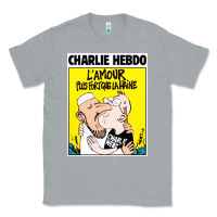 Heather Grey charlie hebdo Classic Tee - artisFamous