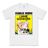 White charlie hebdo Classic Tee - artisFamous
