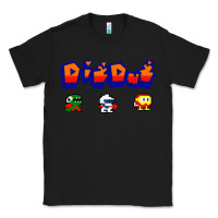 Black dig dug Classic Tee - artisFamous
