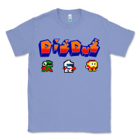 Colony Blue dig dug Classic Tee - artisFamous