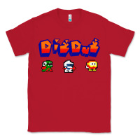 Red dig dug Classic Tee - artisFamous