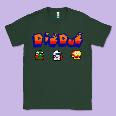 Dig Dug Classic Tee Designed By Artisfamous
