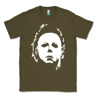 Army Green halloween horror myers Classic Tee - artisFamous