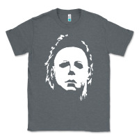 Charcoal Heather halloween horror myers Classic Tee - artisFamous
