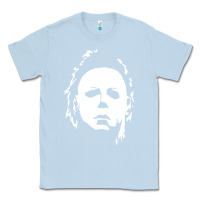 Dusty Blue halloween horror myers Classic Tee - artisFamous