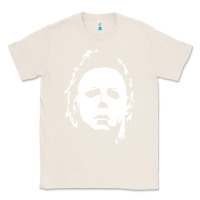 Natural halloween horror myers Classic Tee - artisFamous