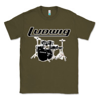 Army Green ludwig drum Classic Tee - artisFamous
