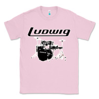 Bubblegum Pink ludwig drum Classic Tee - artisFamous