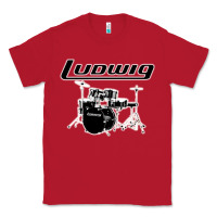 Red ludwig drum Classic Tee - artisFamous