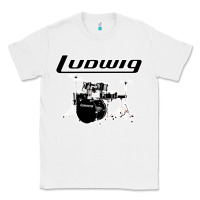White ludwig drum Classic Tee - artisFamous