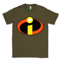 Army Green top incredibles Classic Tee - artisFamous