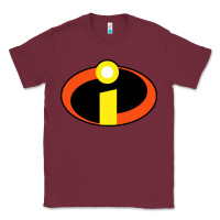 Burgundy top incredibles Classic Tee - artisFamous