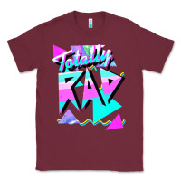 Burgundy 1980's style totally rad 80s casual  v.10.1 tank top Classic Tee - artisFamous