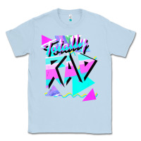 Dusty Blue 1980's style totally rad 80s casual  v.10.1 tank top Classic Tee - artisFamous