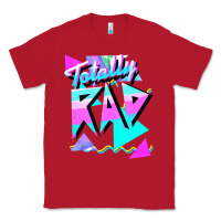 Red 1980's style totally rad 80s casual  v.10.1 tank top Classic Tee - artisFamous
