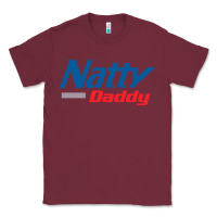 Burgundy natty daddy Classic Tee - artisFamous