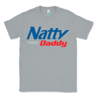 Heather Grey natty daddy Classic Tee - artisFamous