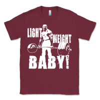 Burgundy American bodybuilder Classic Tee - artisFamous