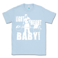 Dusty Blue American bodybuilder Classic Tee - artisFamous