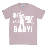 Lilac American bodybuilder Classic Tee - artisFamous