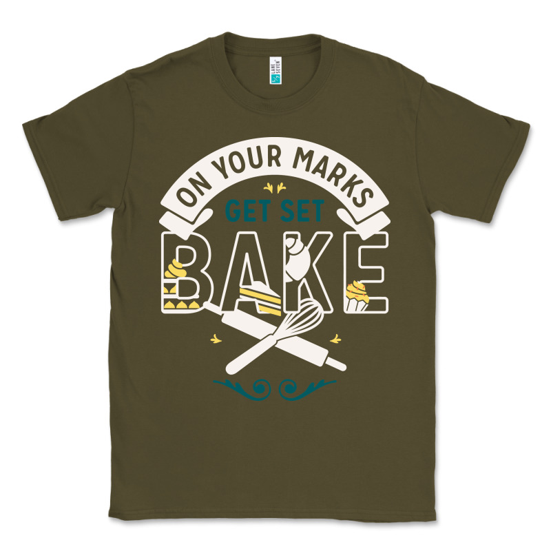 On Your Marks Get Set Bake Classic Tee by artisFamous | Teevron