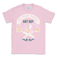 Bubblegum Pink on your marks get set bake Classic Tee - artisFamous