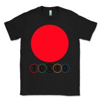 Black Japan Flag Olympics Classic Tee - artisFamous